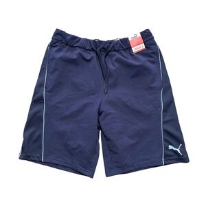 Puma Men's Stretchlite Athletic Shorts Blue M NEW